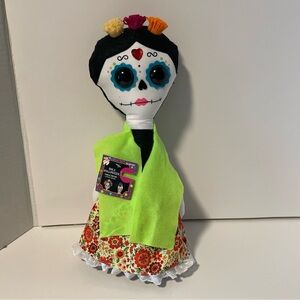 12” Day Of The Dead Plush Catrina Doll New